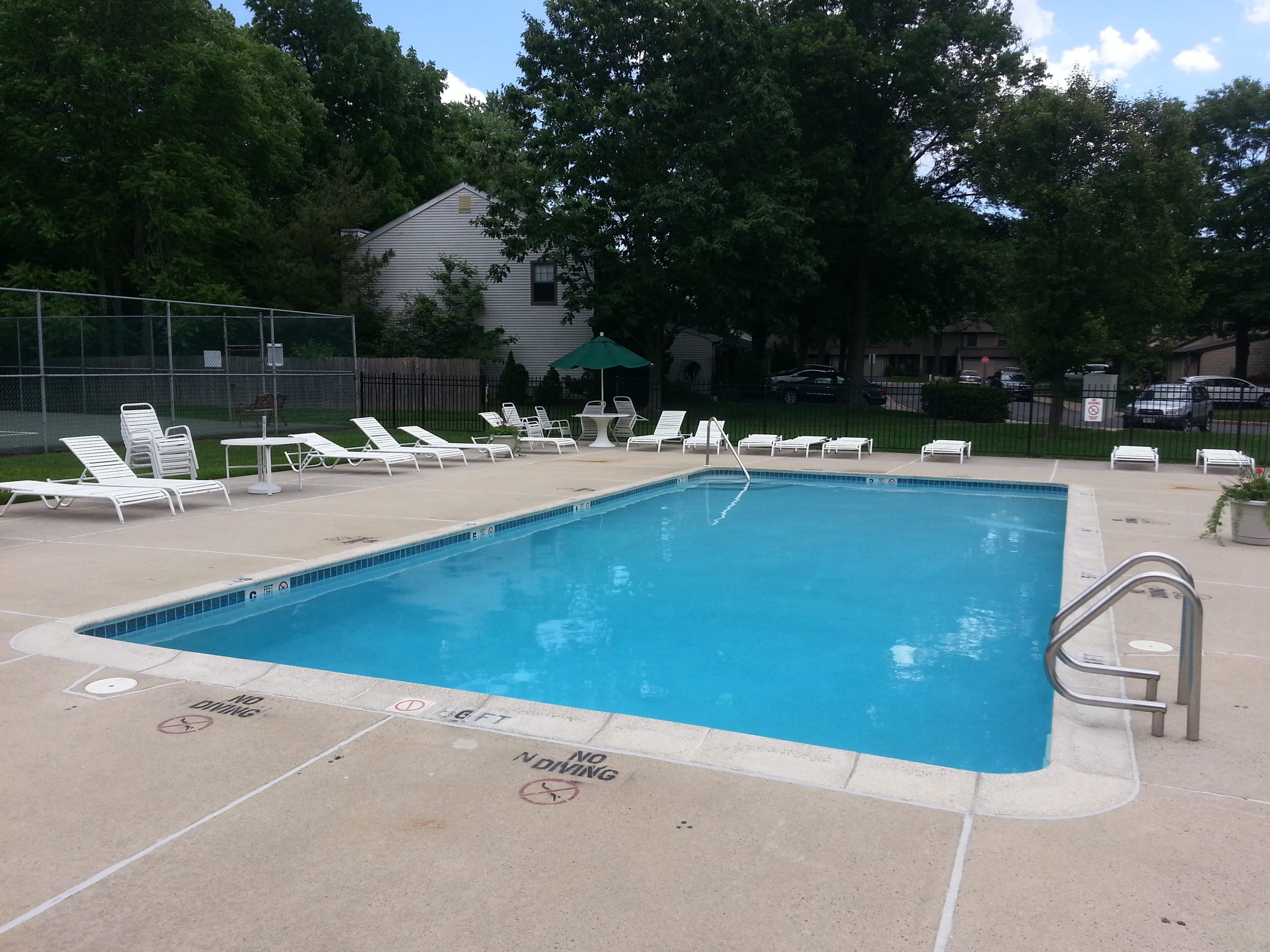 Kimberly Woods has a beautiful community pool.