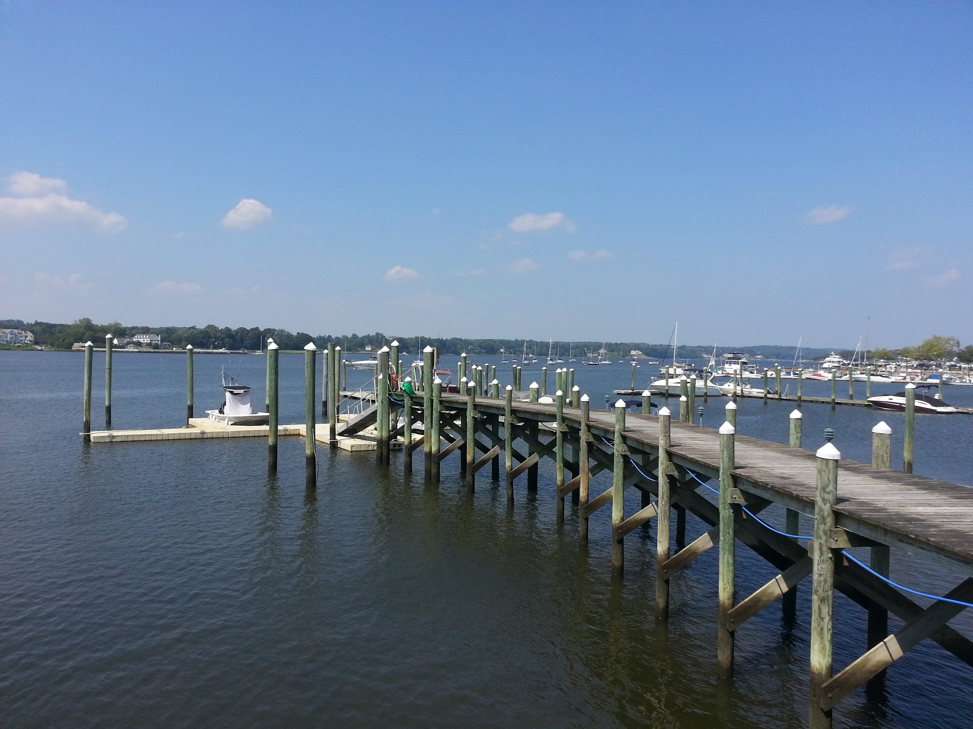 Located on the Navesink River, Corinthian Cove has a boat dock with deeded slips for some units.