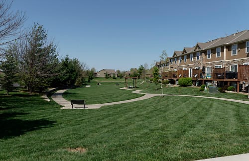 green space at Rockwood Commons