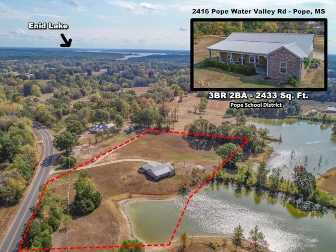 2416 Pope Water Valley Road, POPE, MS 38658