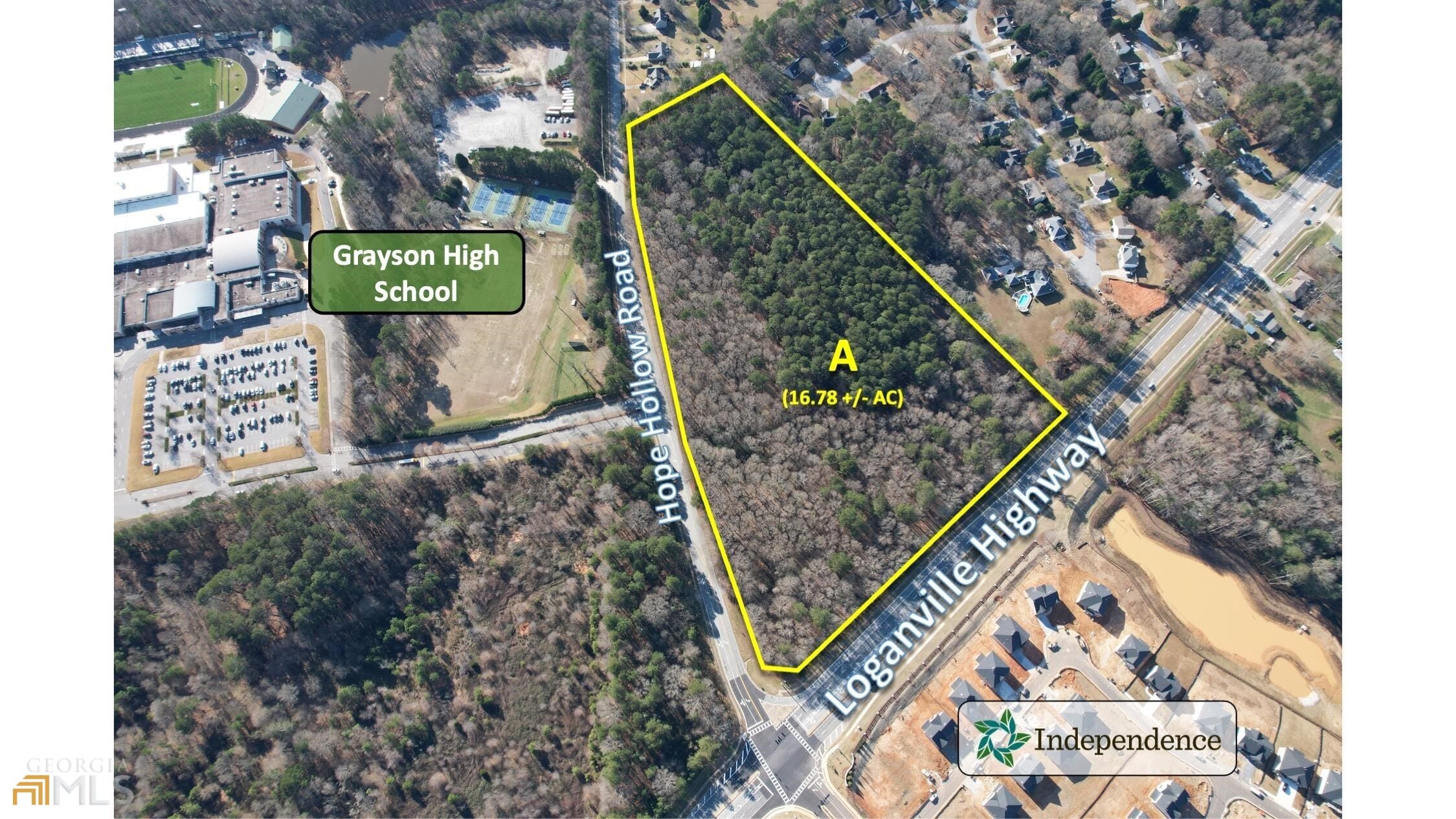 0 Loganville Highway  #LOT A (16.78 AC)
