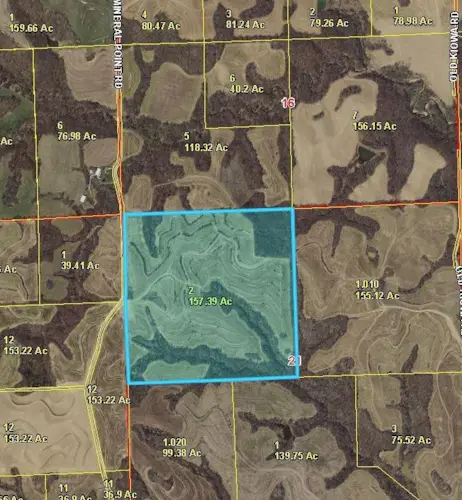 157.39 ac Mineral Point Road, Troy, KS 66087